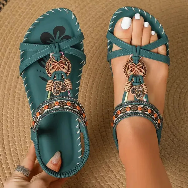 NADIA | SANDALIAS ORTOPÉDICAS ESTILO IBICENCO