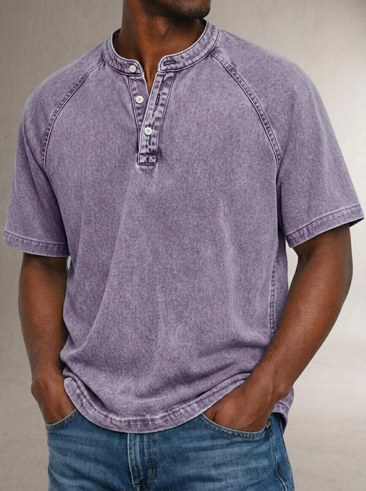 Camiseta | Vintage con botones