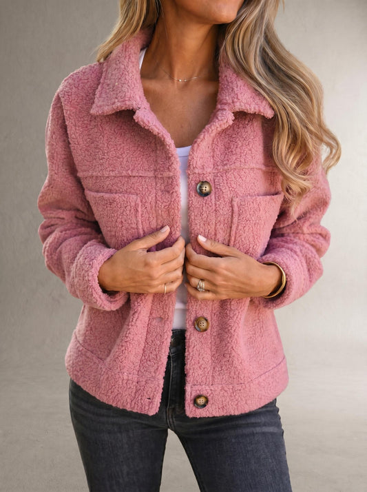 Alina | Chaqueta teddy suave y elegante