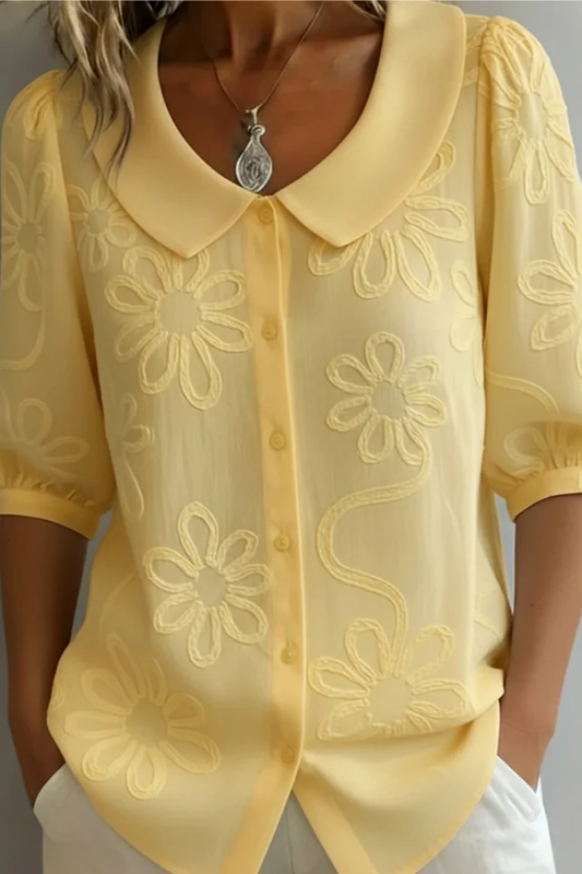 DVN |  ELEGANTE BLUSA FLORAL