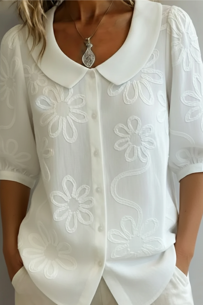 DVN |  ELEGANTE BLUSA FLORAL