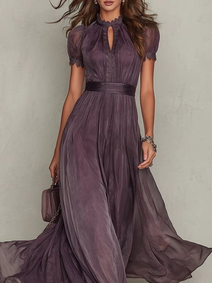 ASHLEY | VESTIDO LARGO DE ESTILO VINTAGE