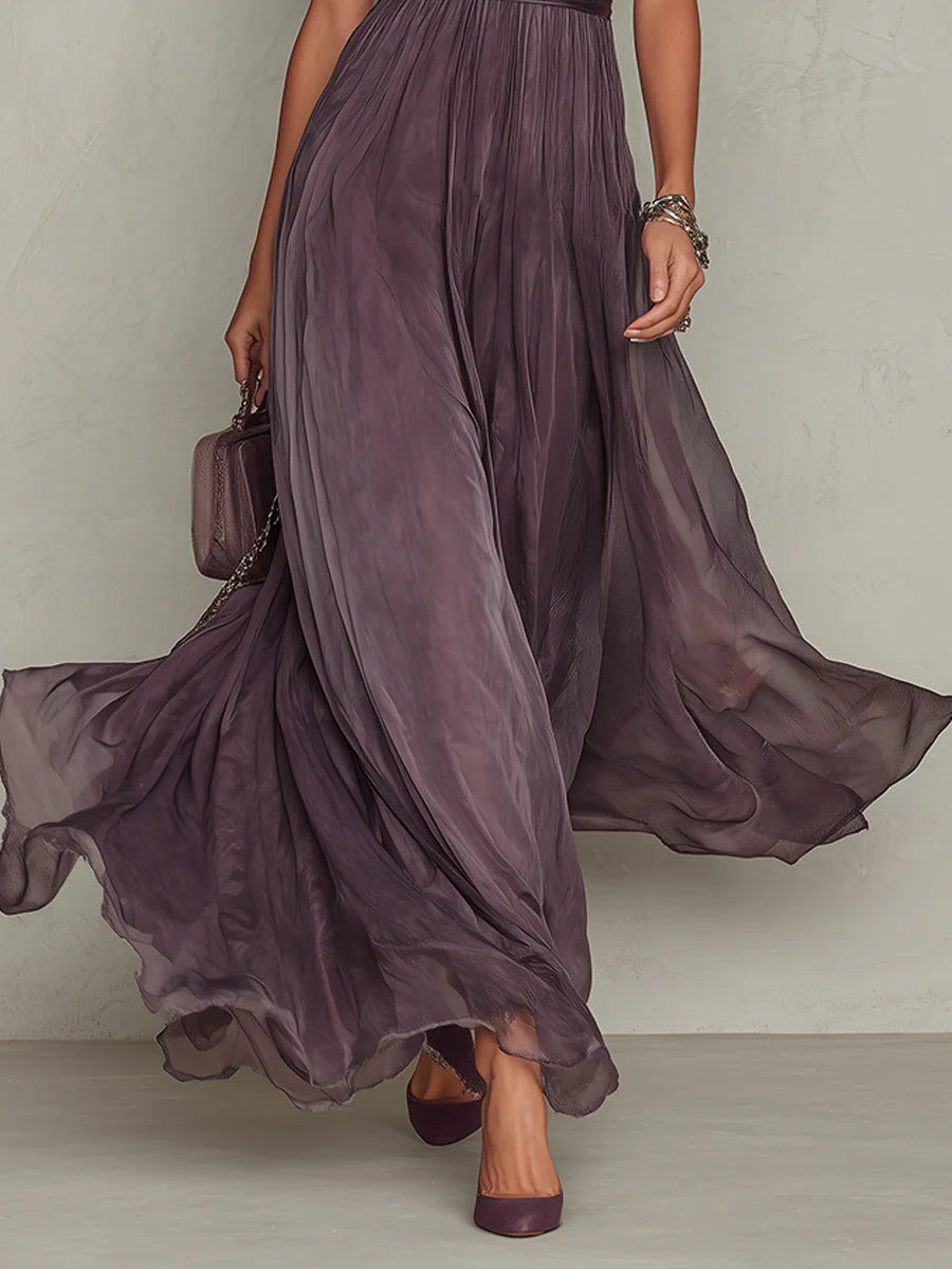 ASHLEY | VESTIDO LARGO DE ESTILO VINTAGE