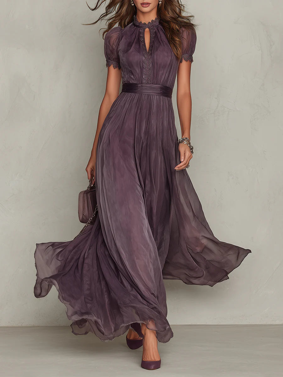 ASHLEY | VESTIDO LARGO DE ESTILO VINTAGE