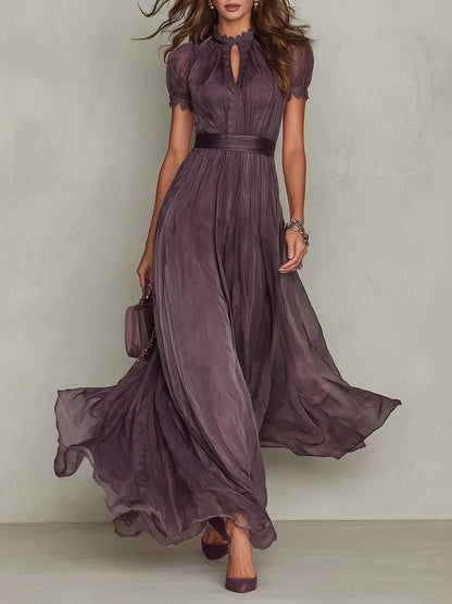 ASHLEY | VESTIDO LARGO DE ESTILO VINTAGE