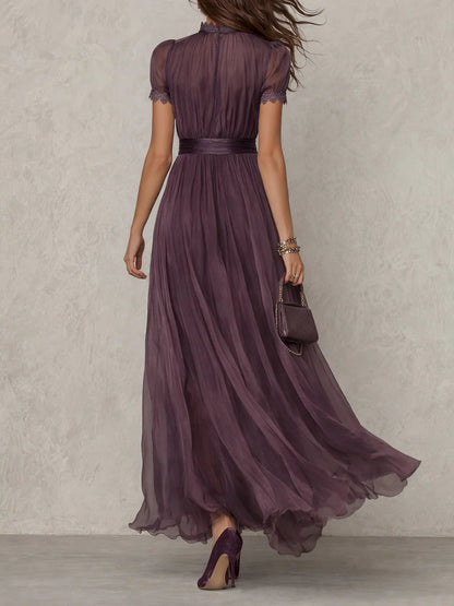 ASHLEY | VESTIDO LARGO DE ESTILO VINTAGE