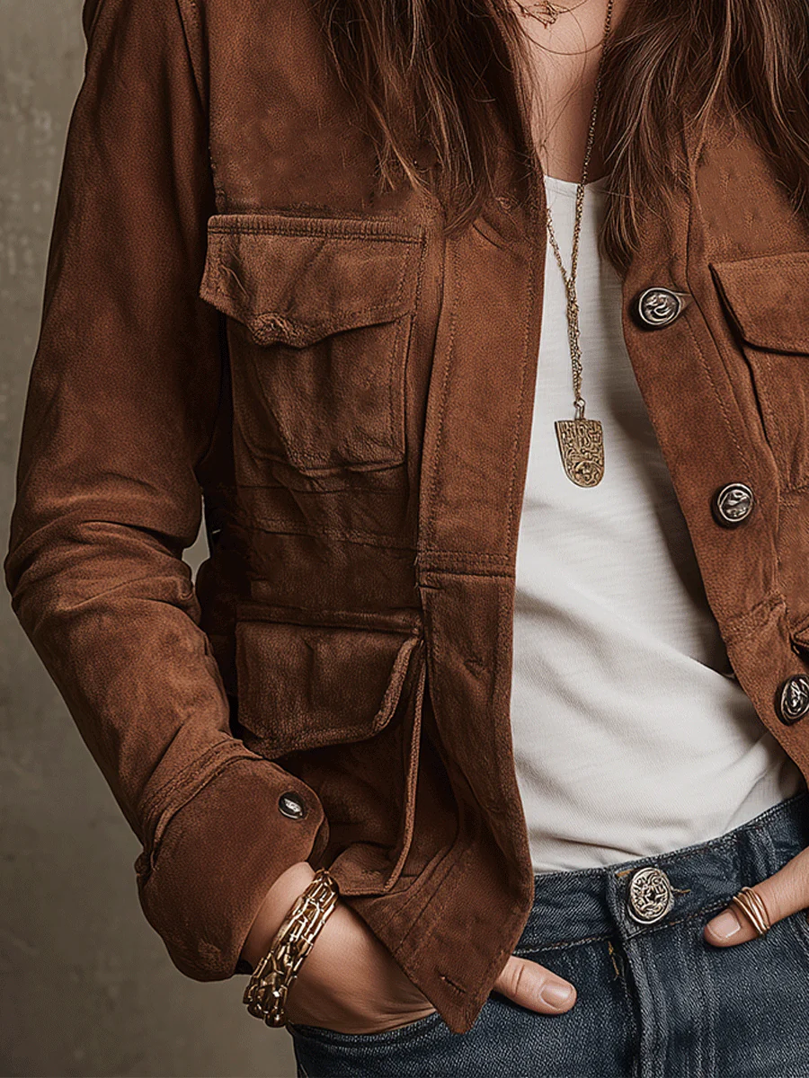 CHAQUETA | VINTAGE MARRÓN