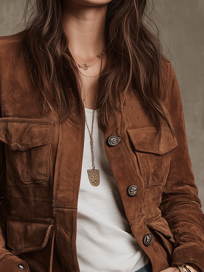 CHAQUETA | VINTAGE MARRÓN